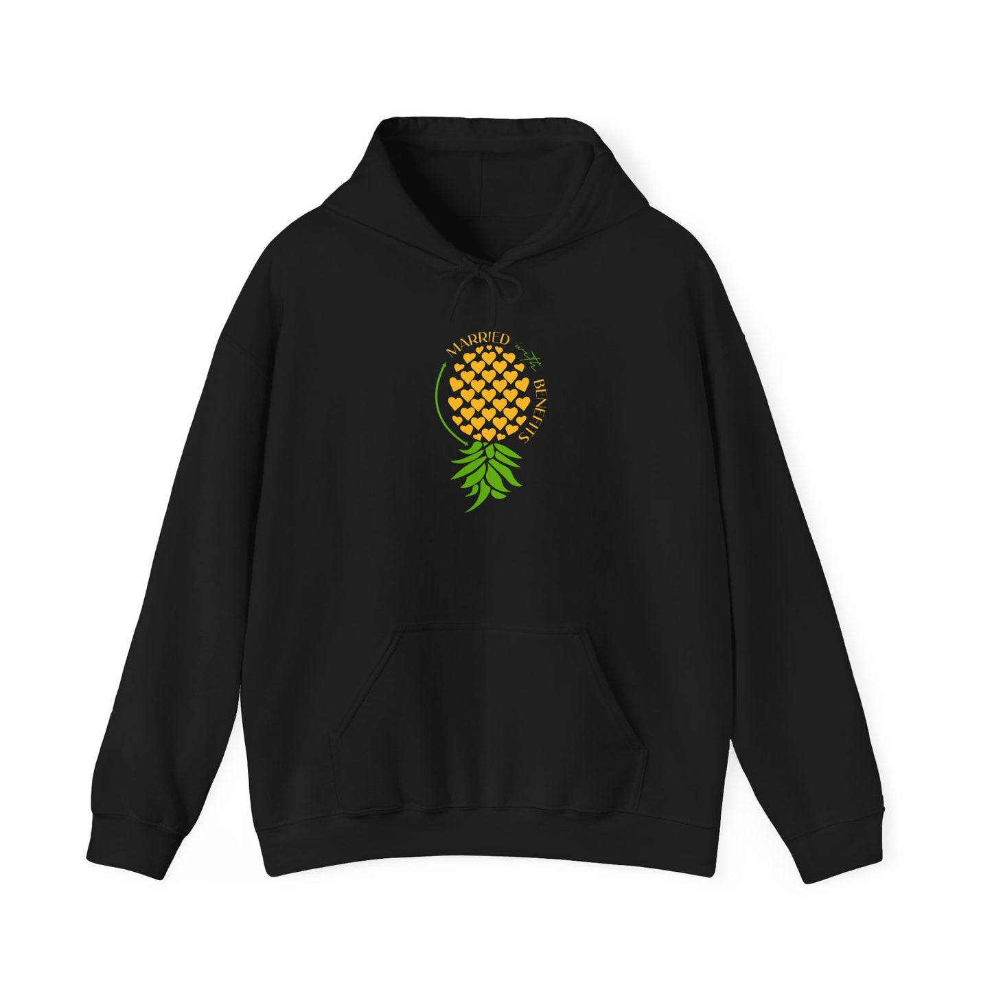 Married with benefits Hooded Sweatshirt