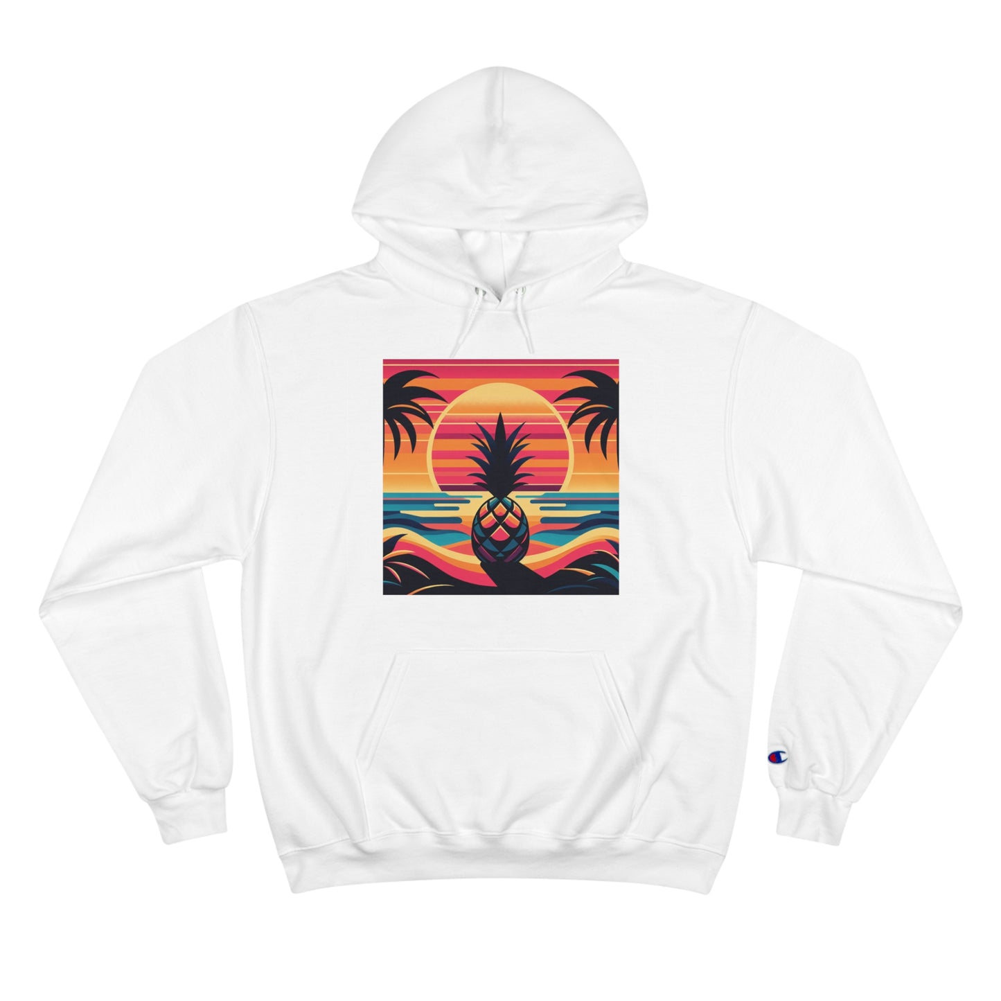 Sunset Pineapple Champion Hoodie
