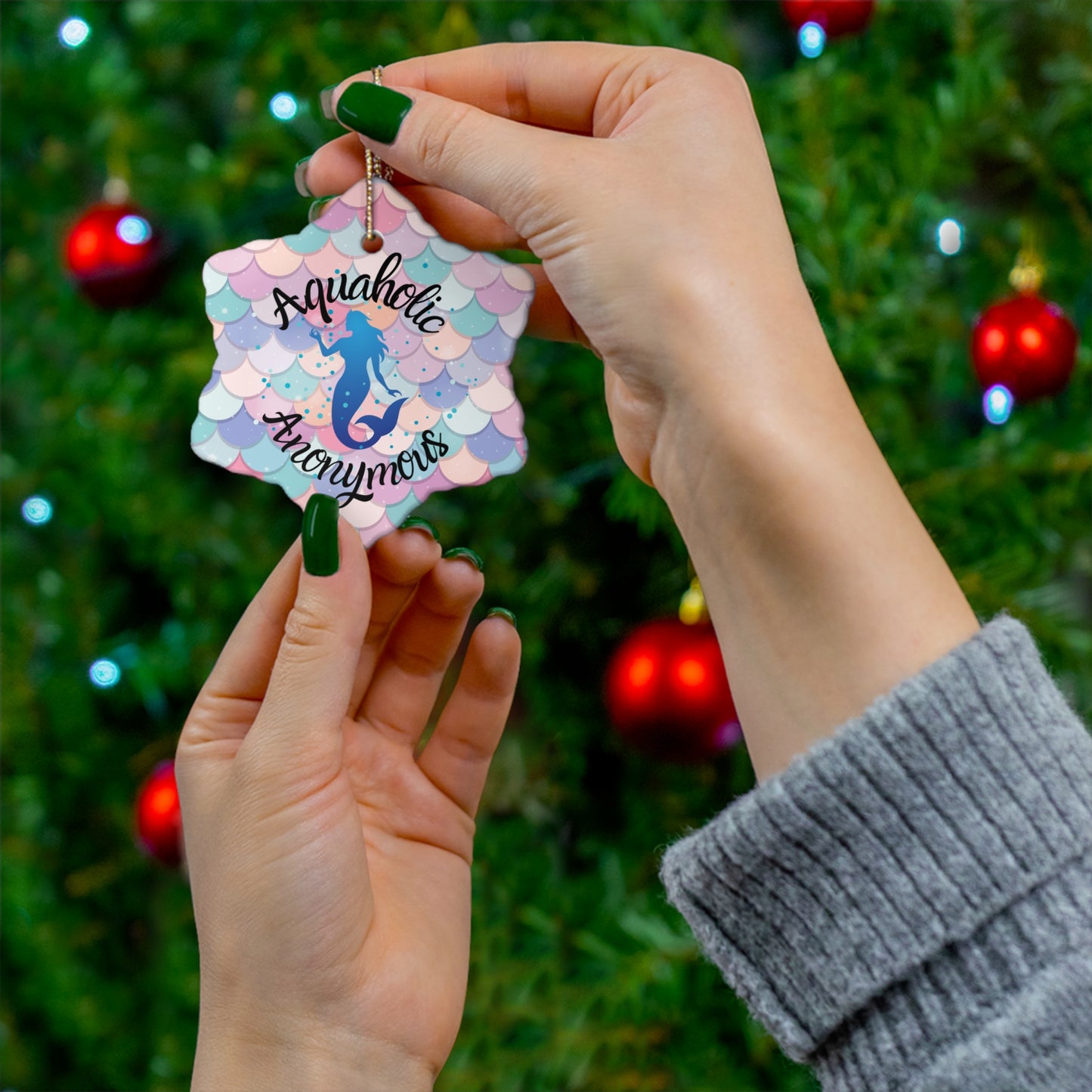 AquaLyn's Aquaholic Anonymous ornament