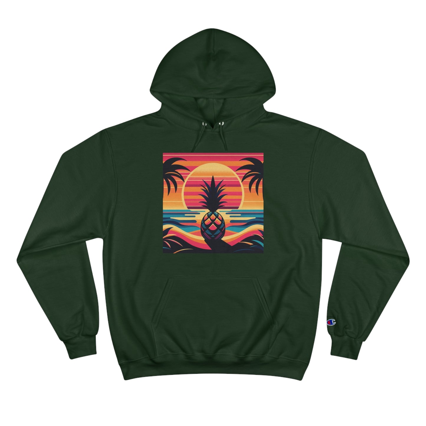 Sunset Pineapple Champion Hoodie