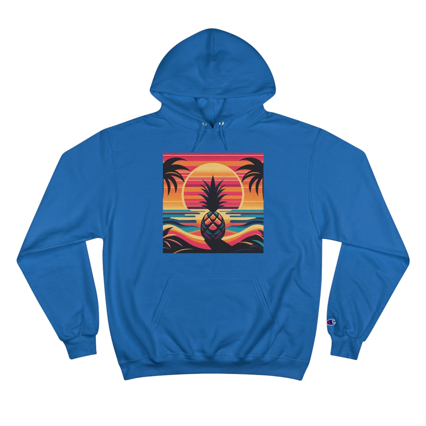 Sunset Pineapple Champion Hoodie