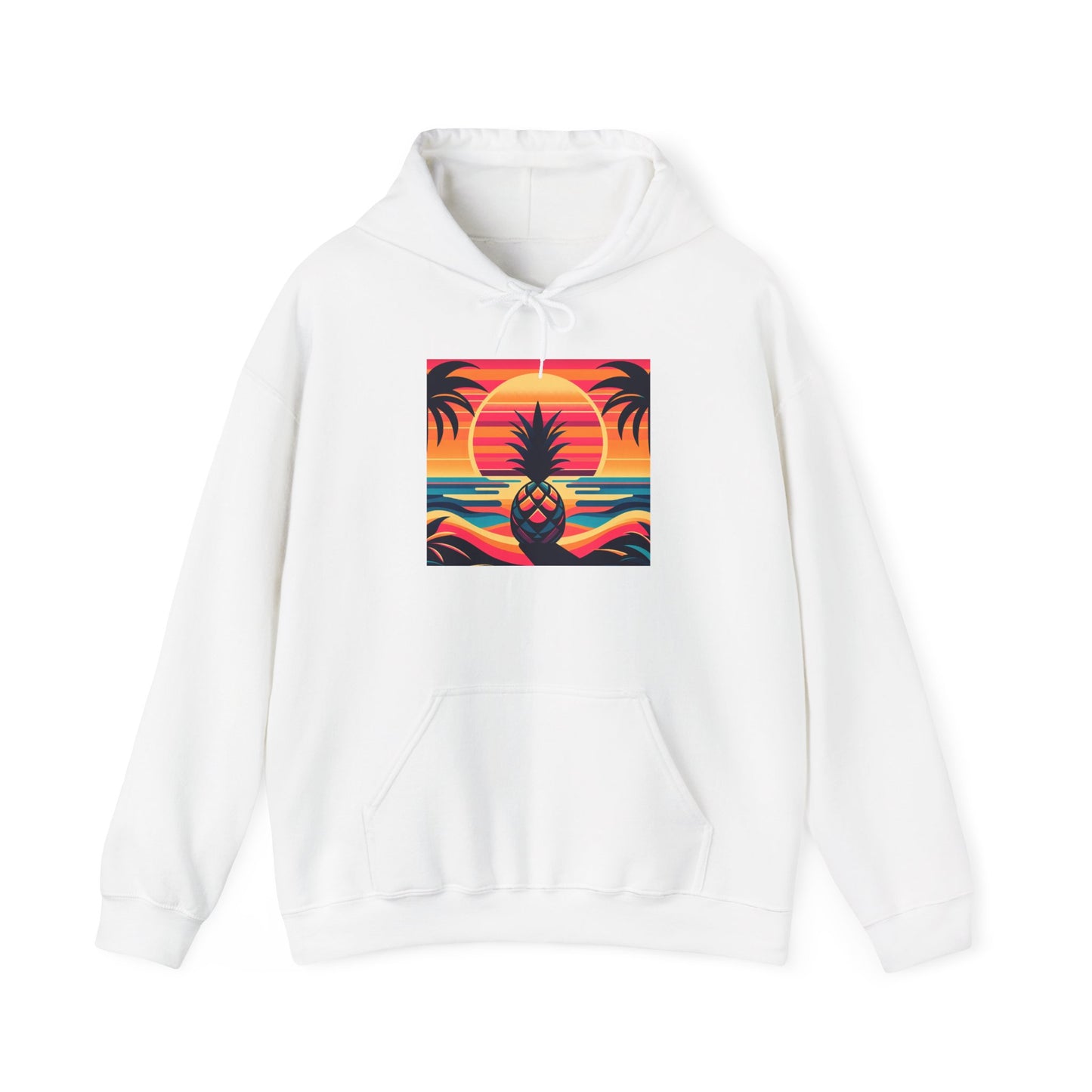 Sunset Pineapple Hooded Sweatshirt