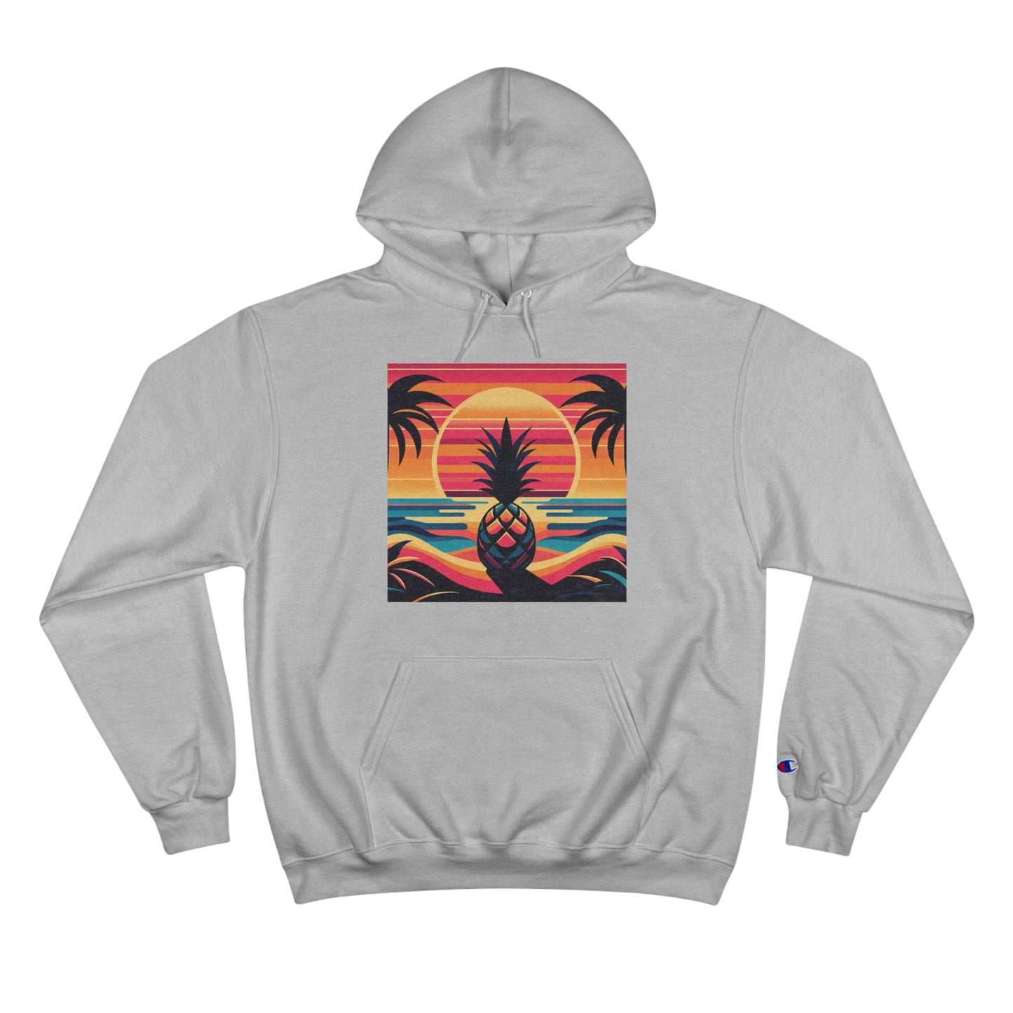 Sunset Pineapple Champion Hoodie