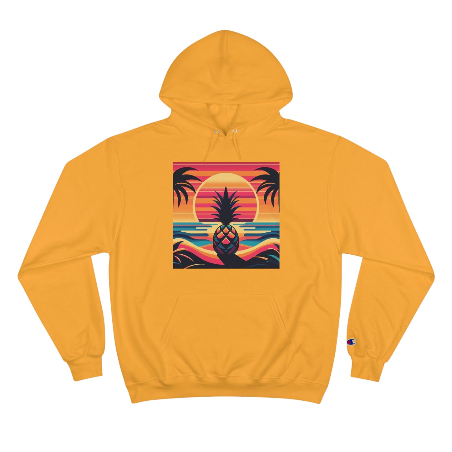 Sunset Pineapple Champion Hoodie