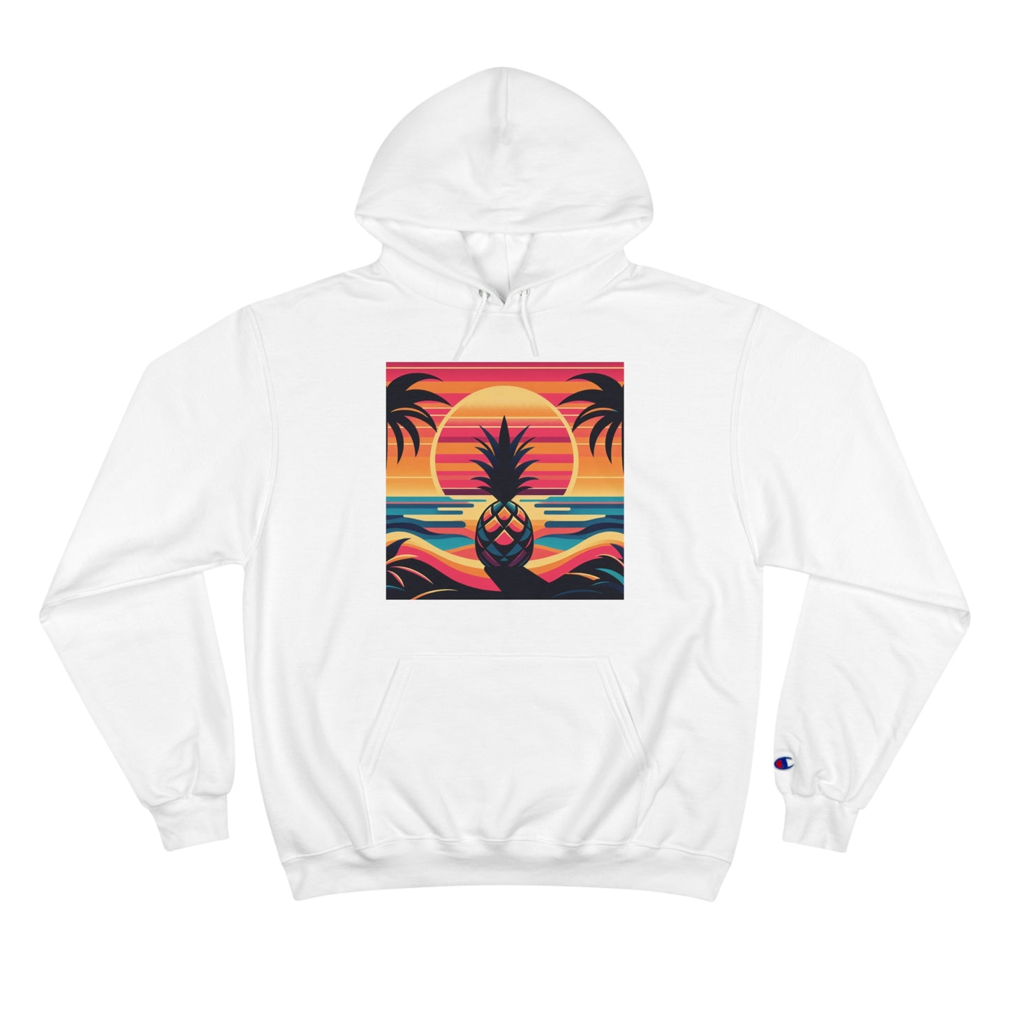 Sunset Pineapple Champion Hoodie