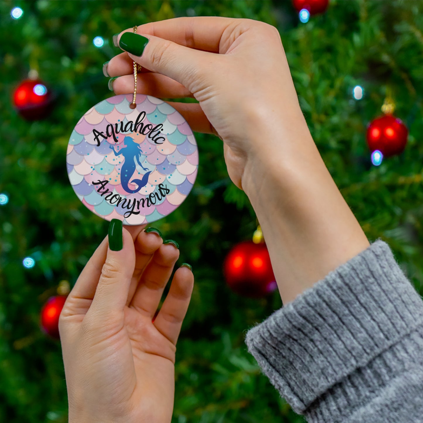 AquaLyn's Aquaholic Anonymous ornament