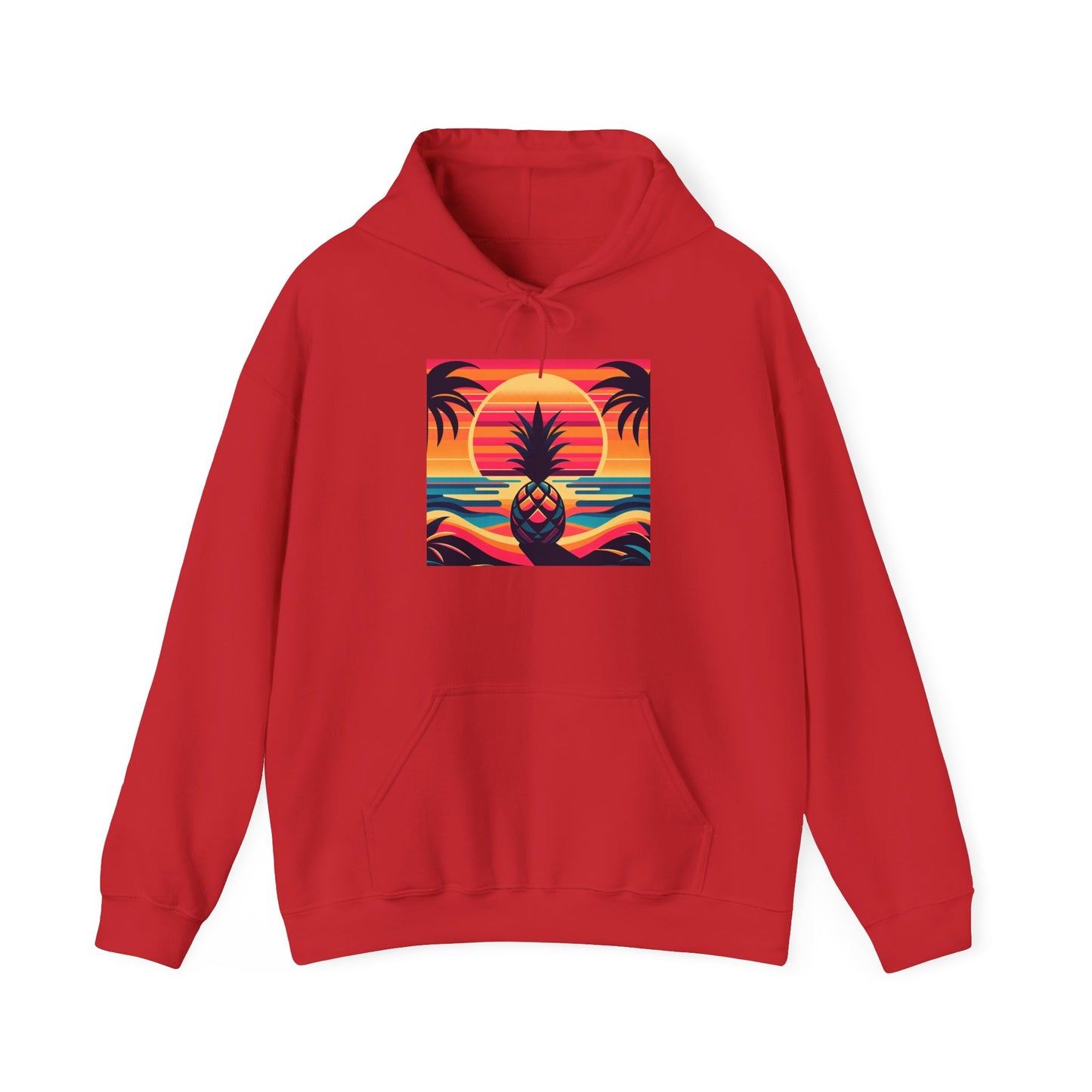 Sunset Pineapple Hooded Sweatshirt